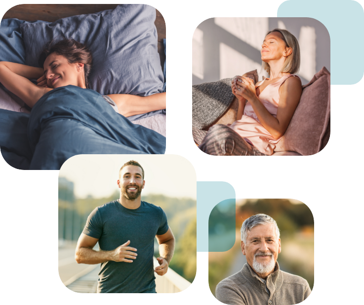 Collage perfect circadian rhythm